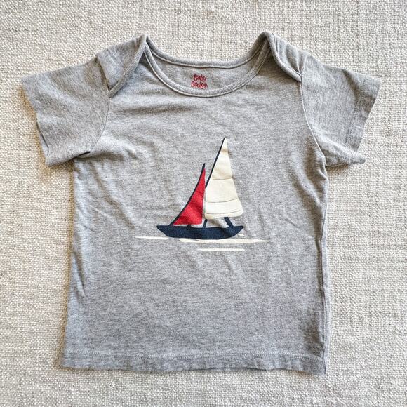 Baby Boden Sailboat Tee VGUC 2/3 - Picture 1 of 2